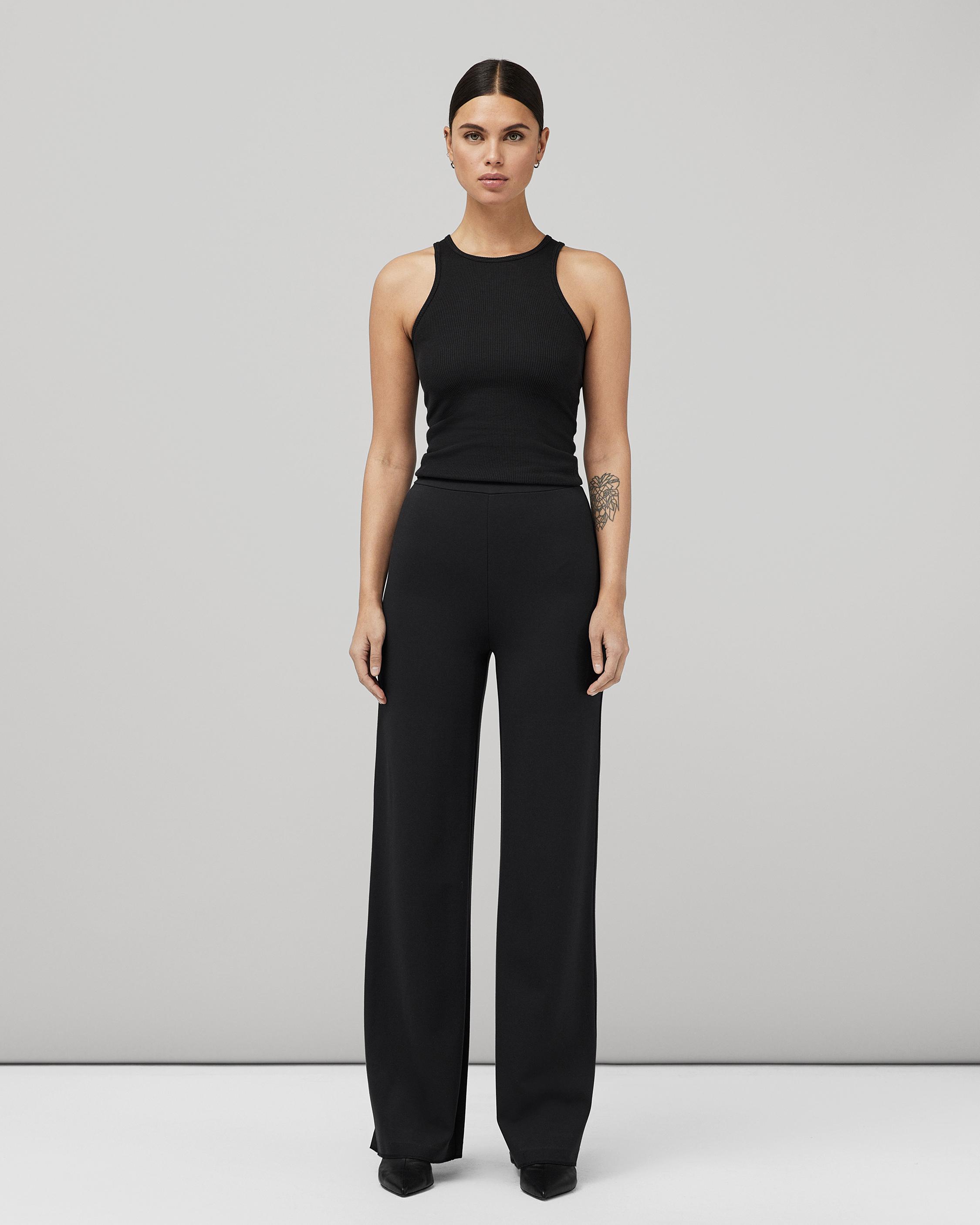 Irina Ponte Wide Leg Pant